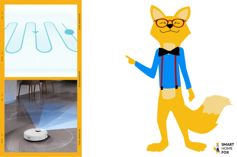 Объясняется принцип работы лазерной навигации роботов-пылесосов.